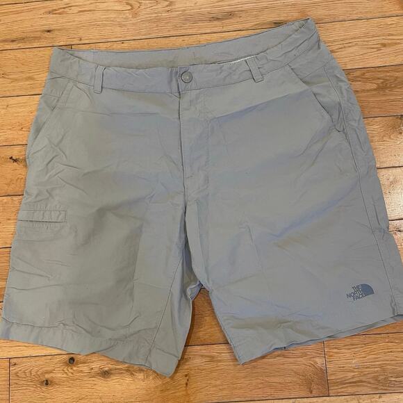 The North Face Men's Performance Hiking Shorts Waterproof Pockets‎ Tan Size 38 - Picture 1 of 6